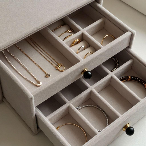 Divisores de Gavetas para Joias: Guia Prático para Organizar e Manter seu Porta-Jóias Impecável