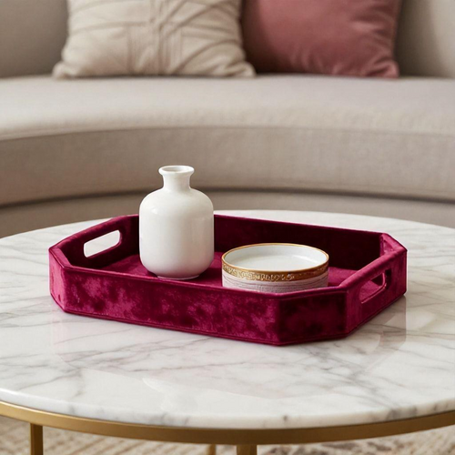 Transforme Seu Ambiente e Realce Sua Decoração com uma Bandeja de Veludo Personalizada